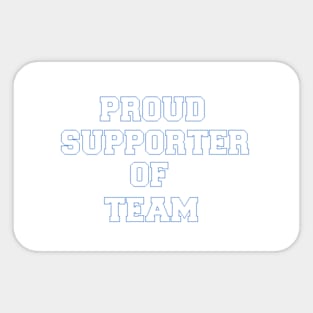 Team Sloth Support Sticker